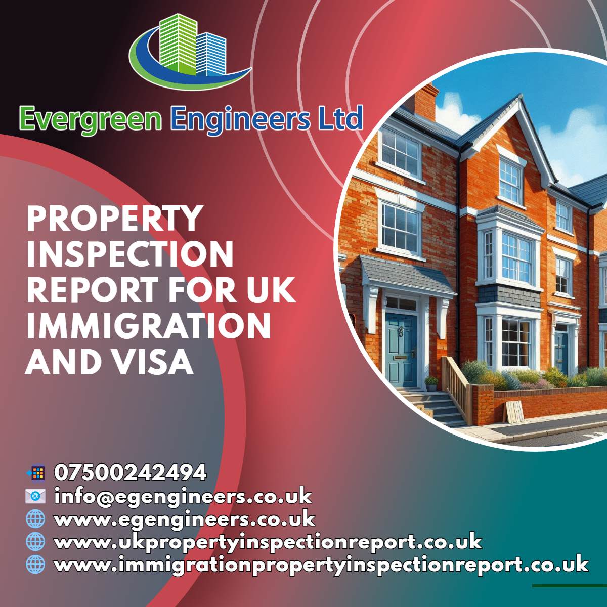 Property Inspection Report West Sussex for  Immigration and Visa